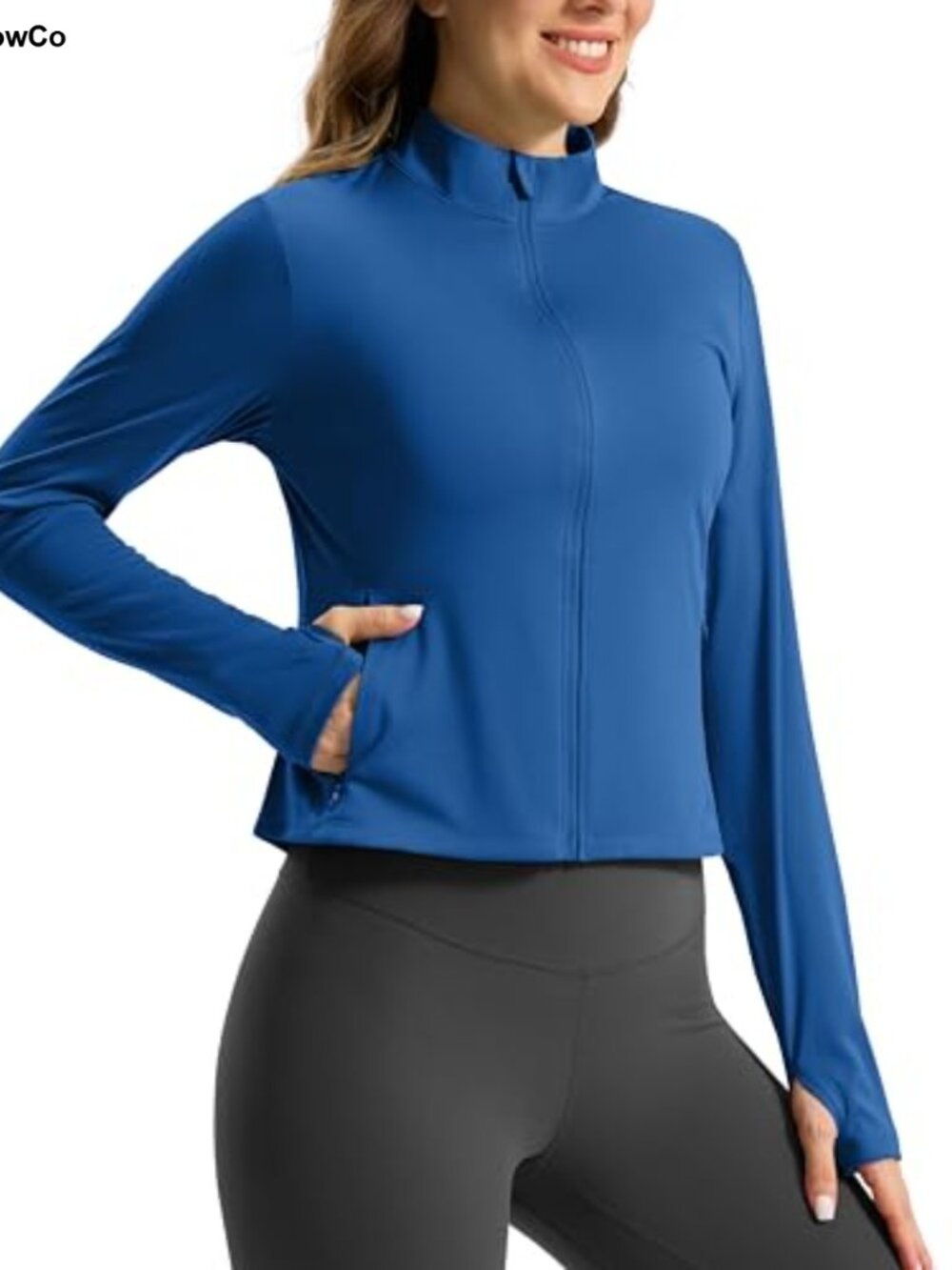 UPF 50+ Sun Protection Athletic Jacket Lightweight Quick-Dry Zip